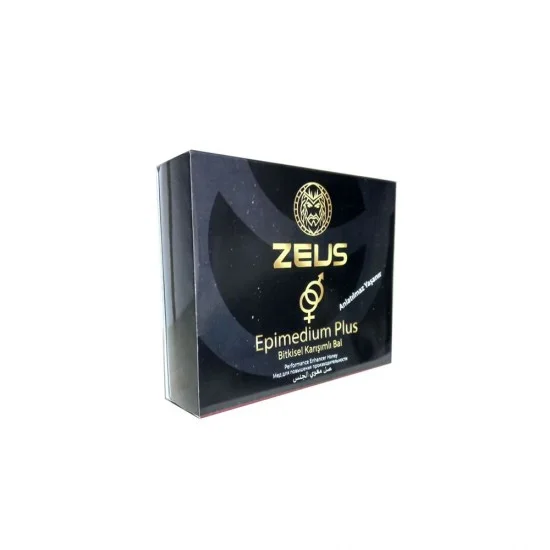 Zeus Plus Paste Zeus Epimedium Plus Honey For Men and Women Natural Libido Booster and Sexual Vitality 12 sachets x 15 gr